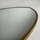 Mid-Century Modern Brass Wall Mirror by Gio Ponti, 1950