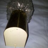 Pair of moulded glass sconces