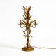 Original 1970s floral table lamp by Hans Kögl in the shape of a wheat sheaf