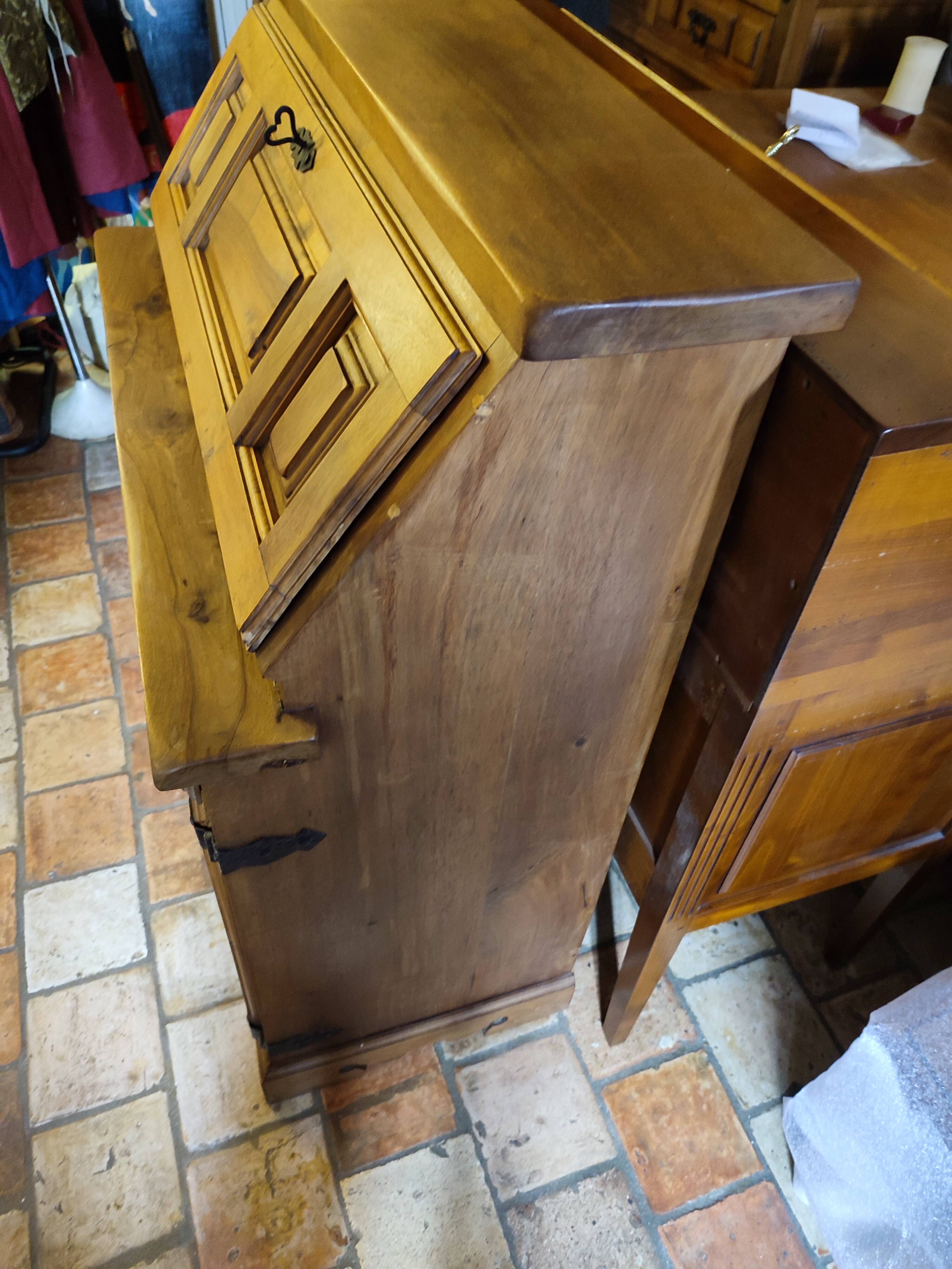 Spanish catalan baroque writing desk