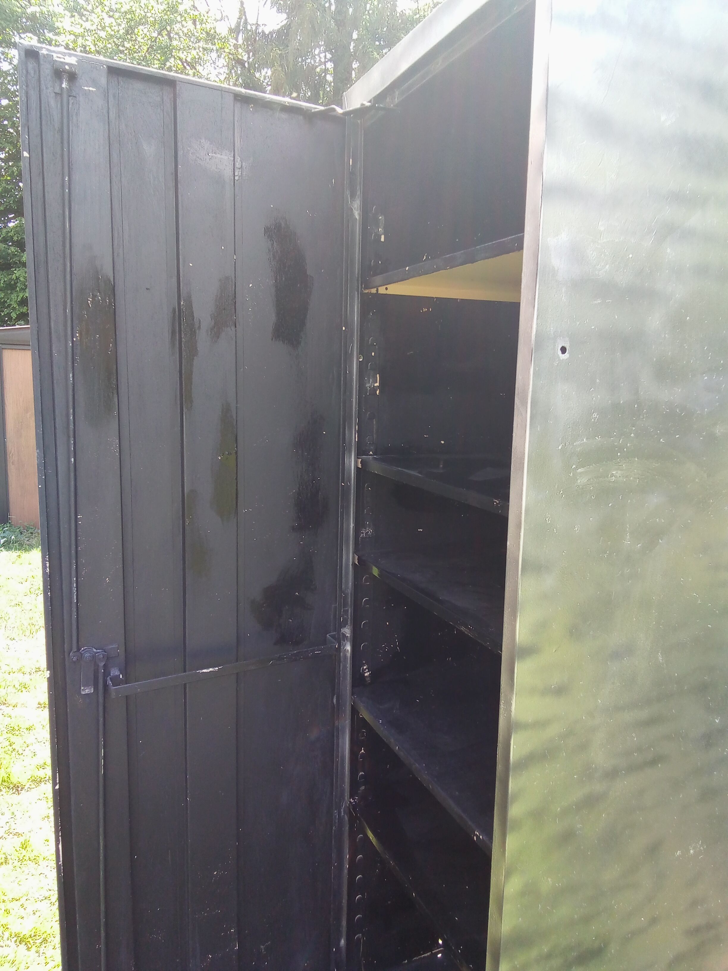 Splendid industrial cabinet completely renovated