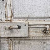 porte ancienne à double face , époque 18e