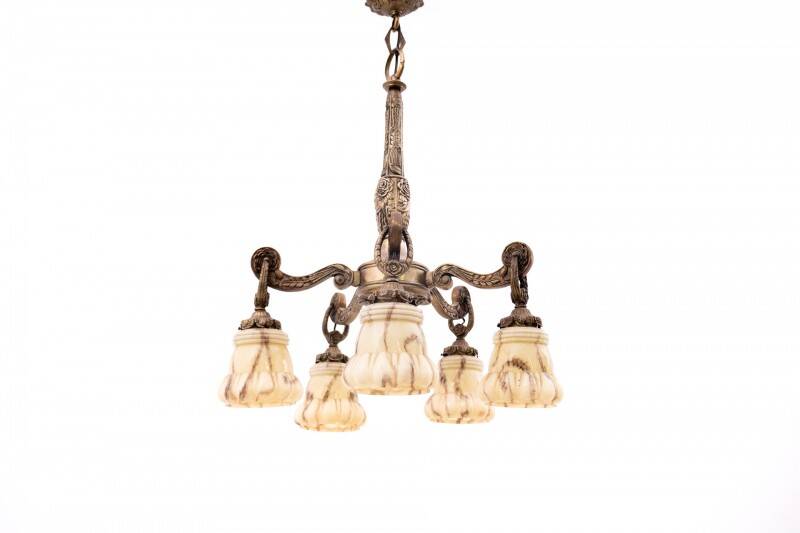 Chandelier from Poland, 1940s