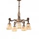 Chandelier from Poland, 1940s