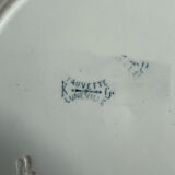 Luneville and KG Fauvette dinner plate