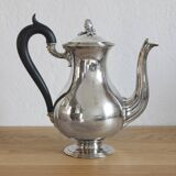 Antique silver-plated coffee pot by Christofle