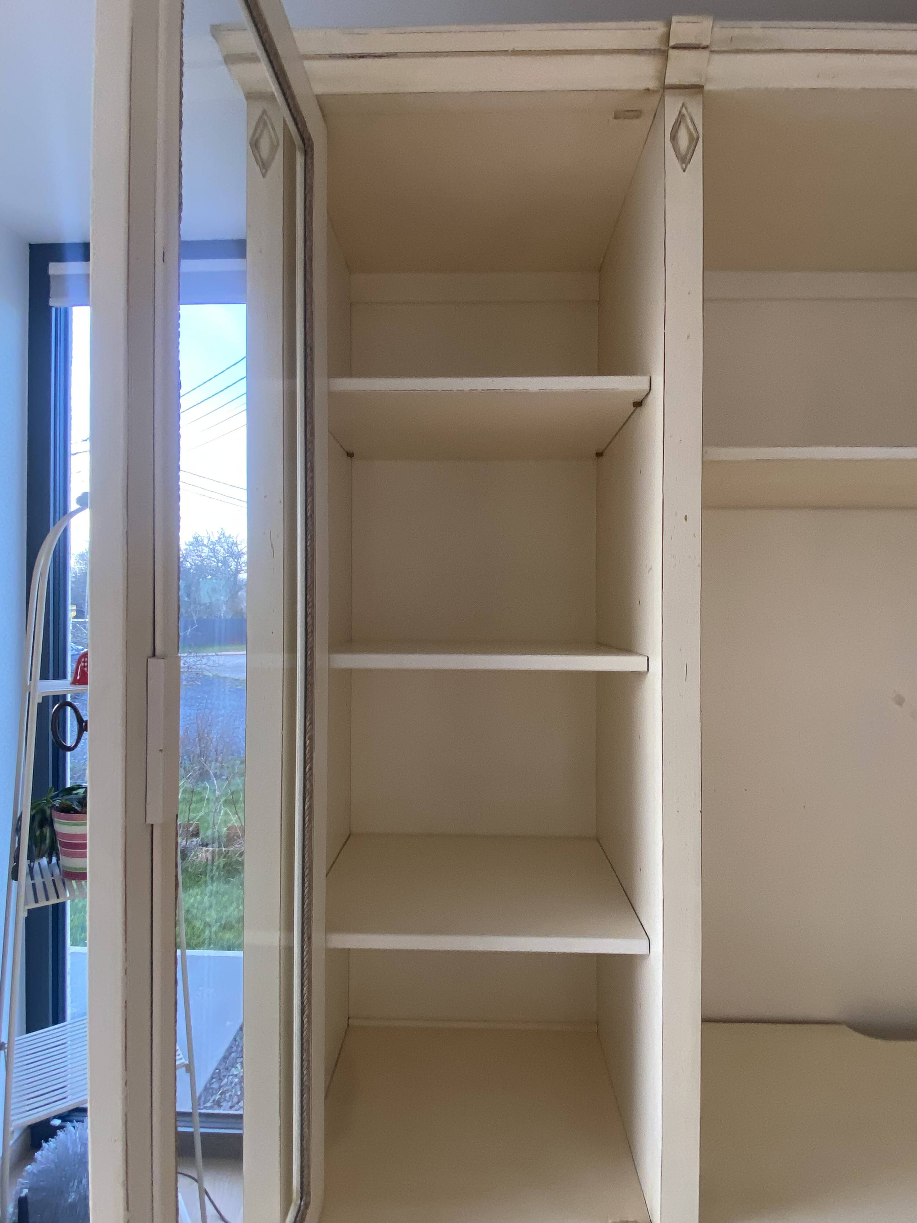 TV-library unit, signed Bernard Siguier, Belle-Hélène collection