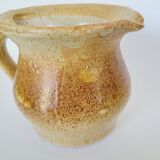 Small speckled enamel pitcher