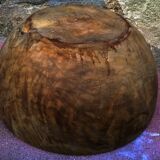 Saladier vintage en bois d'olivier