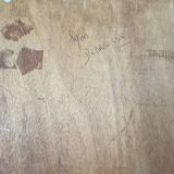 Jacques Bardet: oil painting on panel circa 1940