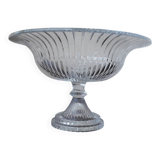 Stemmed glass bowl