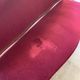 Red sofa bordeaux upholstered velvet