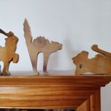 Vintage cat toy figure