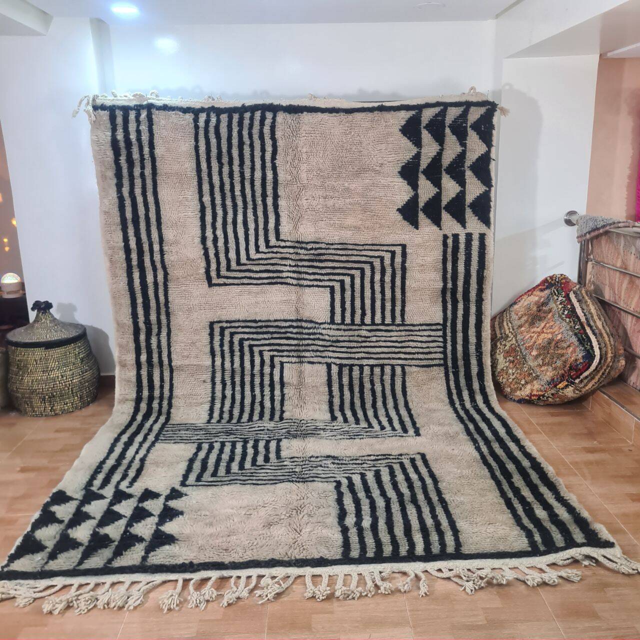 Tapis berbère marocain artisanal fait main 300 X 200 CM