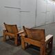 Paire de fauteuils de salon par Ate van Apeldoorn pour Houtwerk Hattem, années 1970.
