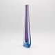 Soliflore Murano Flavio Poli Sommerso Blue Violet 30cm 479g