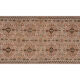 Turkish jajim runner hand woven wool nomad runner rug 140 x 320 cm