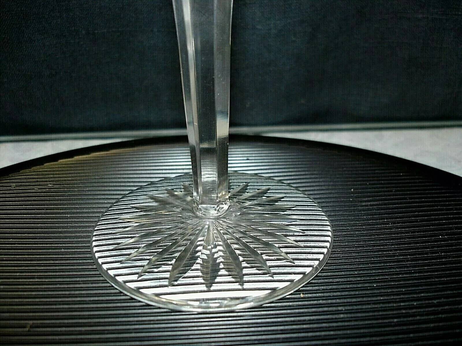 Baccarat juigne 6 crystal wine glasses - 14.5 cm