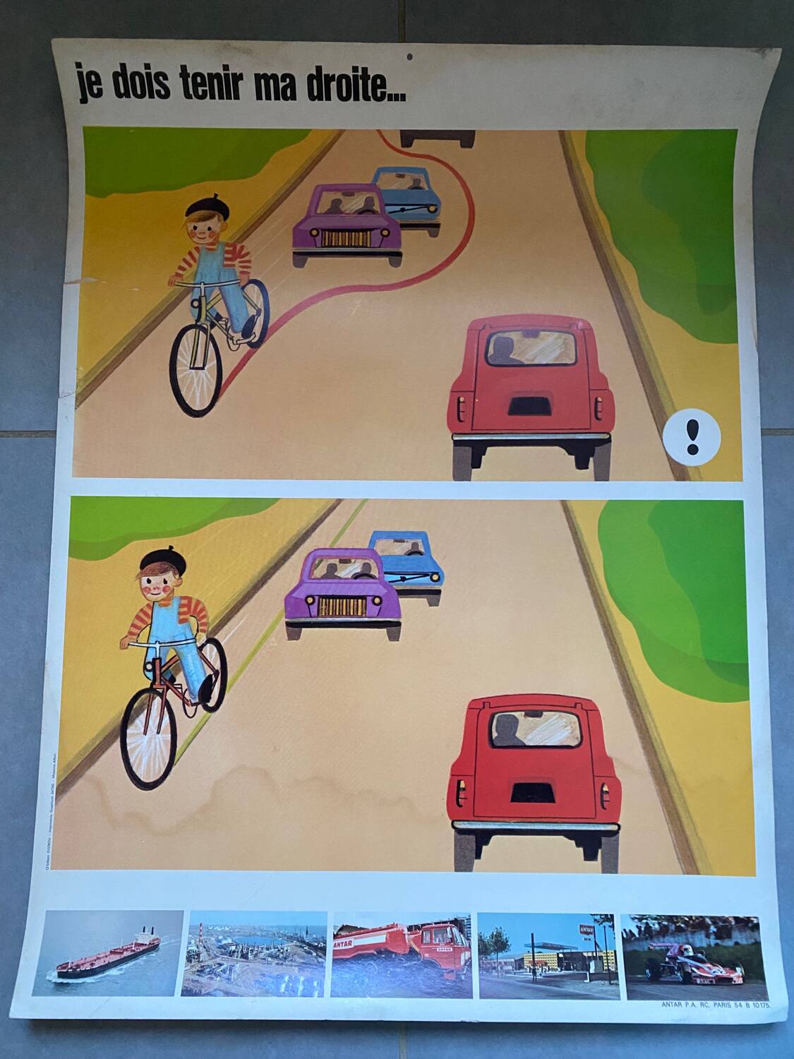 Lot de 16 affiches pédagogiques sur la sécurité routière