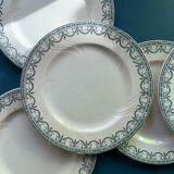 Flat plates in Iron earth manufacture Salins model Garland