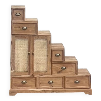 Meuble de Metiers escalier 7 tiroirs