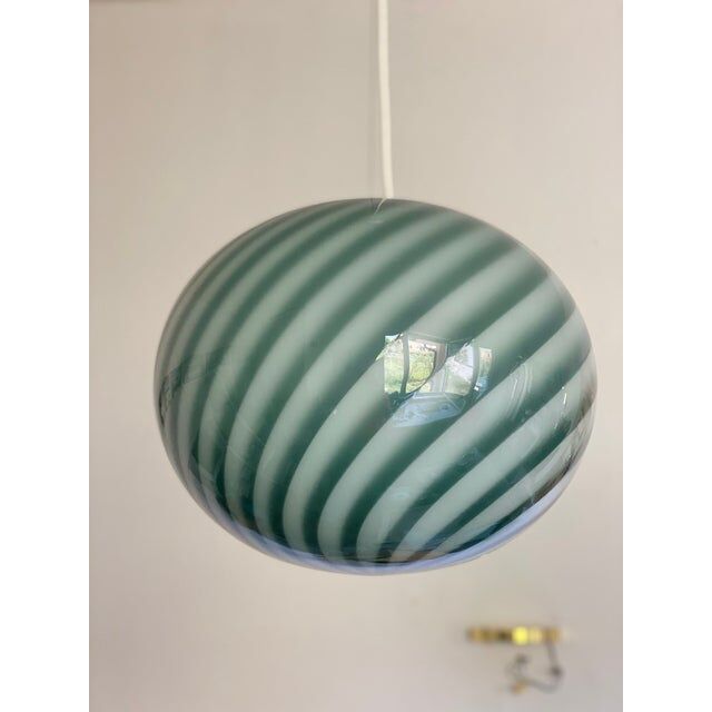 Pendant lamp in murano glass