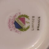 Limoges fine porcelain cups and saucers
