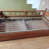 Scandinavian wooden children's daybed