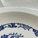 Plat de service à fleurs