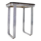 Bauhaus Art Deco tubular steel chrome table, 1930s