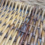 Vintage rattan chiffonier