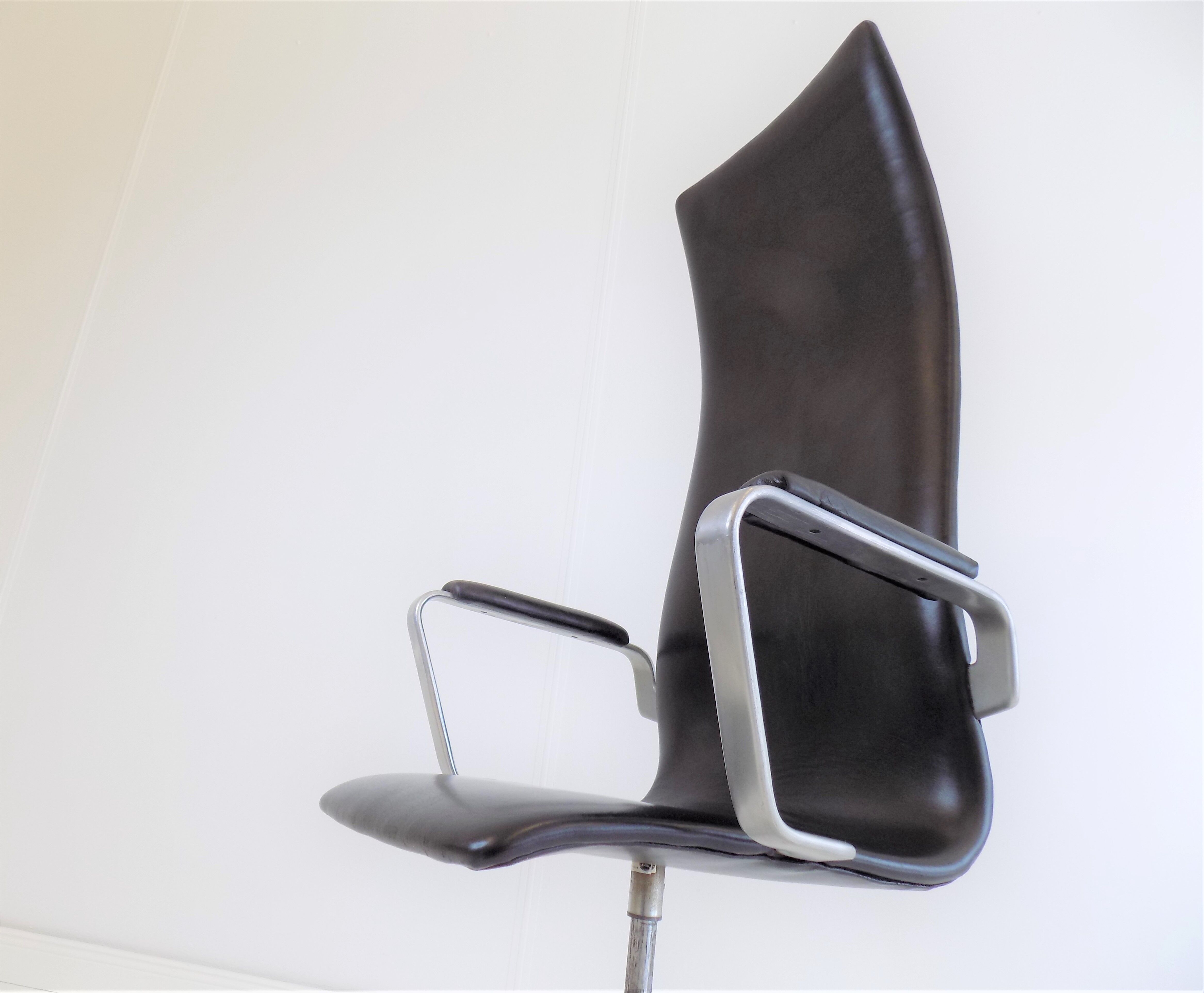 Chaise de bureau Oxford par Arne Jacobsen, Fritz Hansen