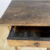 Solid Oak Square Farmhouse Table