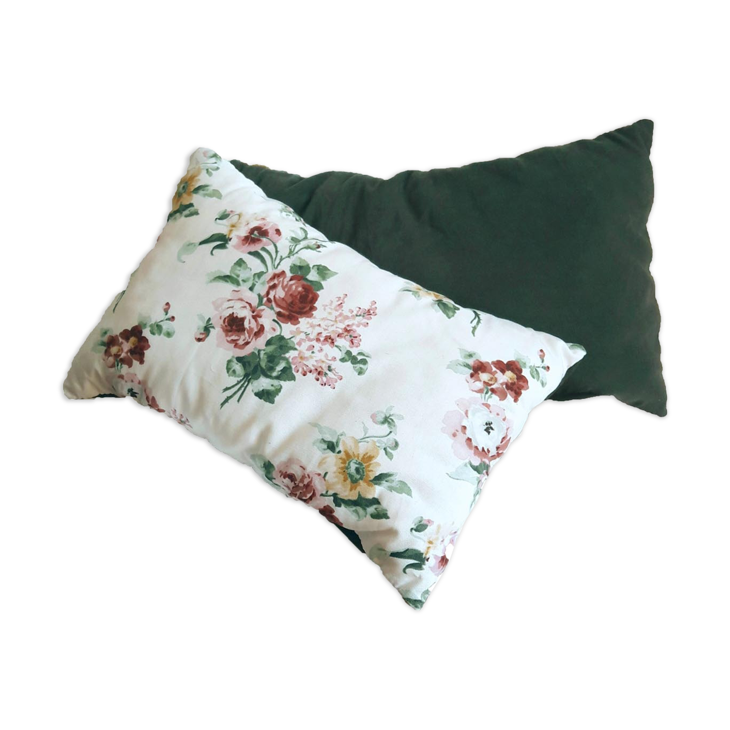 Floral cushions