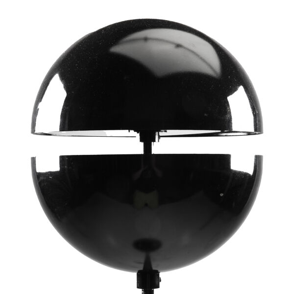 Black Globe Lampadaire par Andrea Modica pour Lumess