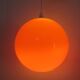Suspension ball in opaline orange 70s