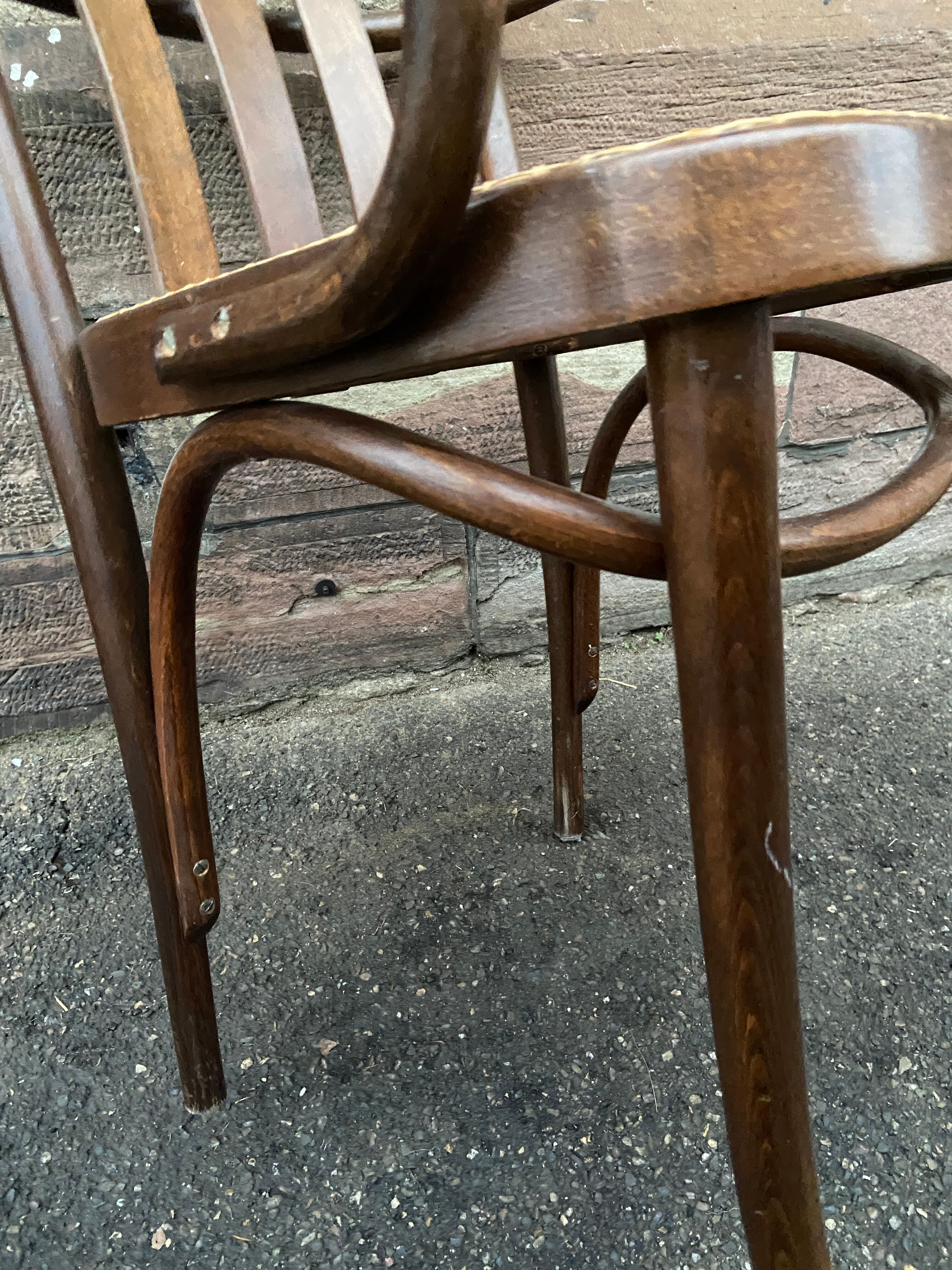Fauteuil bois courbé viennois
