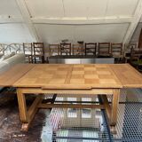 Table from the 1940s in light oak