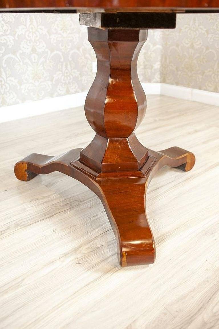 Vintage Mahogany Center Table, 1950s