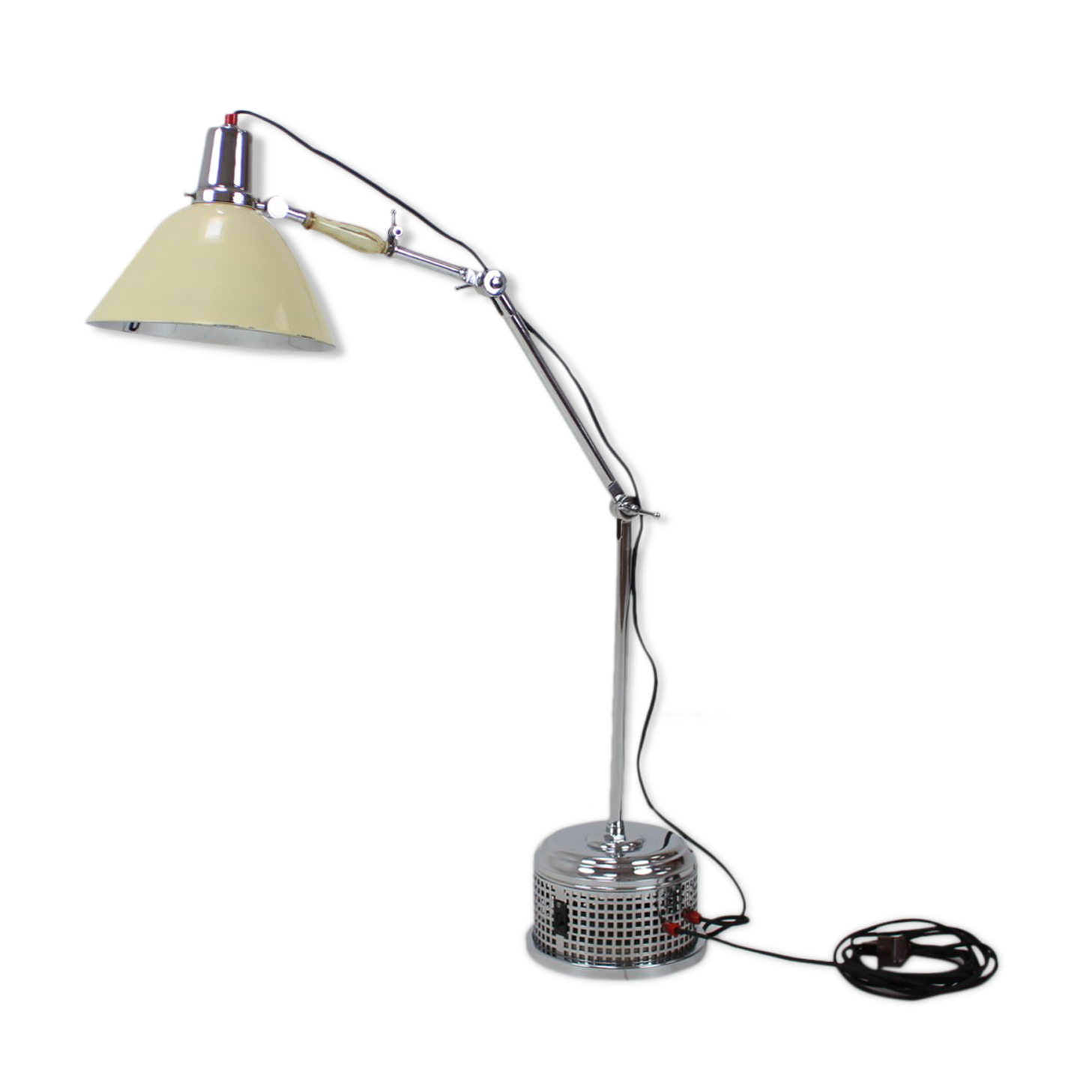 Art-deco adjustable floor or table lamp, Perihel.