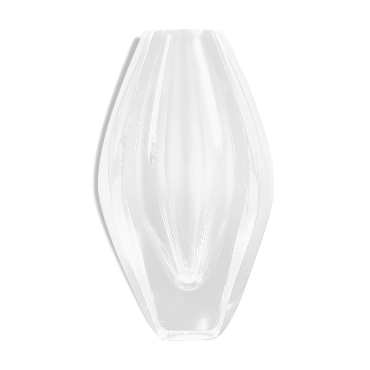 "Ventana" glass vase by Mona Morales-Schildt for Kosta, Sweden, 1950