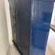 Old Parisian wardrobe painted in midnight blue