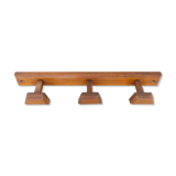 Coat racks 2 wood patères 40s