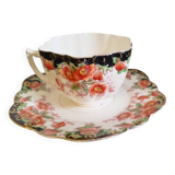 Tasse et sous tasse porcelaine Anglaise