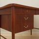 Bureau danois en teck, années 1960