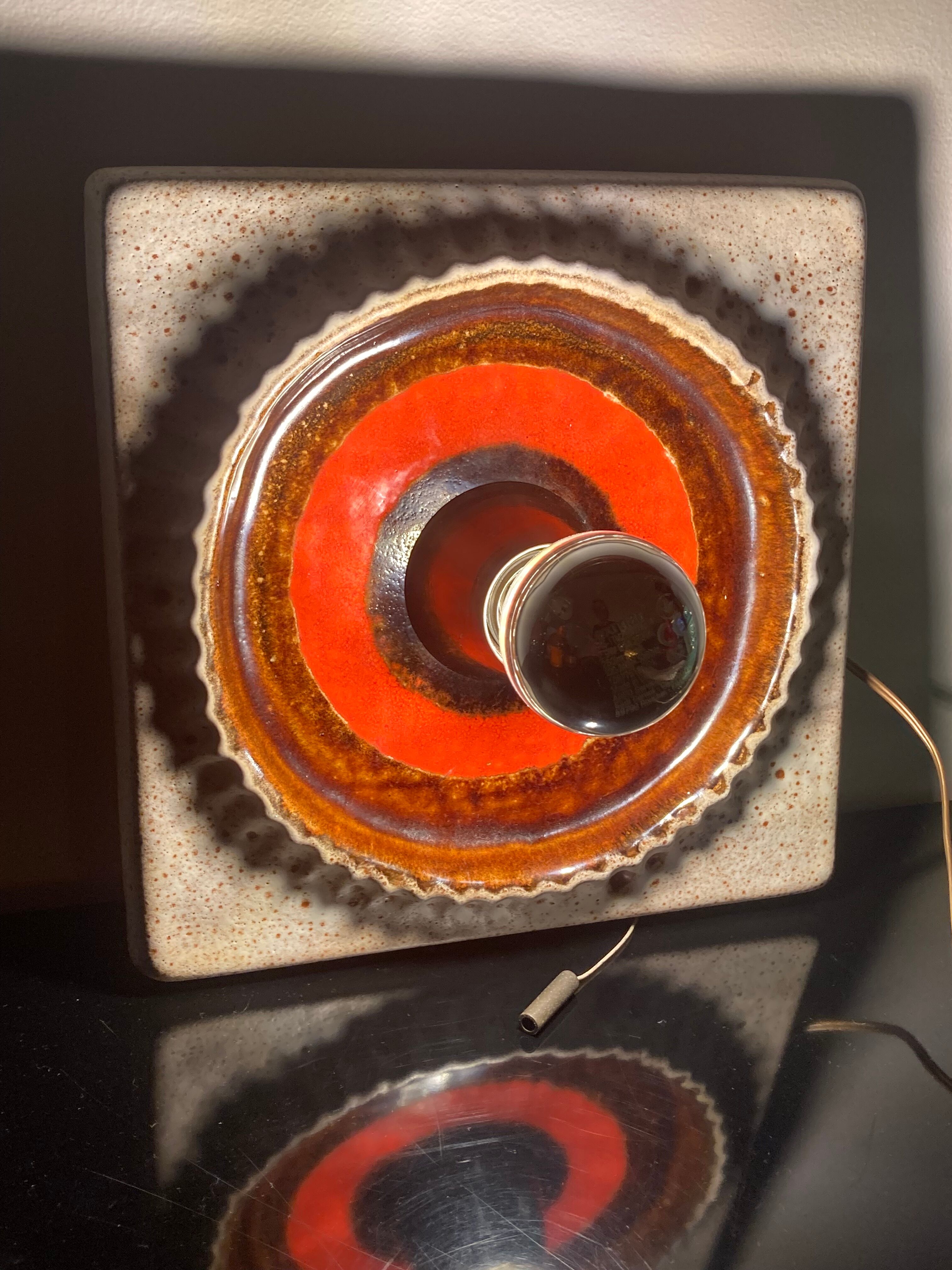 Vintage Fat Lava wall lamps