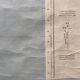 Map of South East France on paper