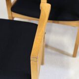 Fauteuil danois en chêne