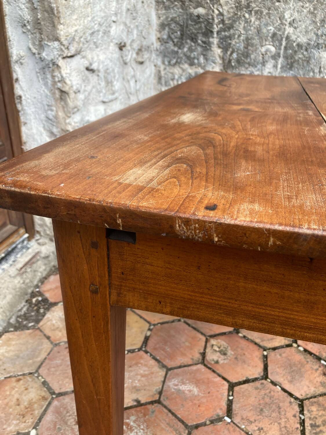 Vintage farmhouse table