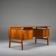 Model 75 Teak Desk from Omann Jun Møbelfabrik, 1960s